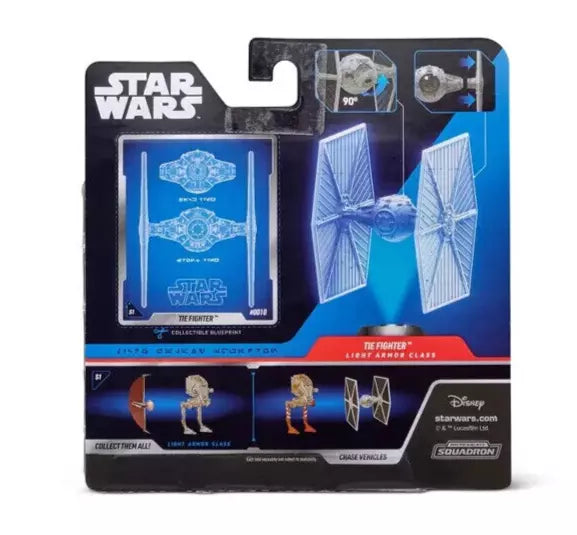 TIE Fighter and Pilot Star Wars Micro Galaxy Squadron Series 1 Launch Edition