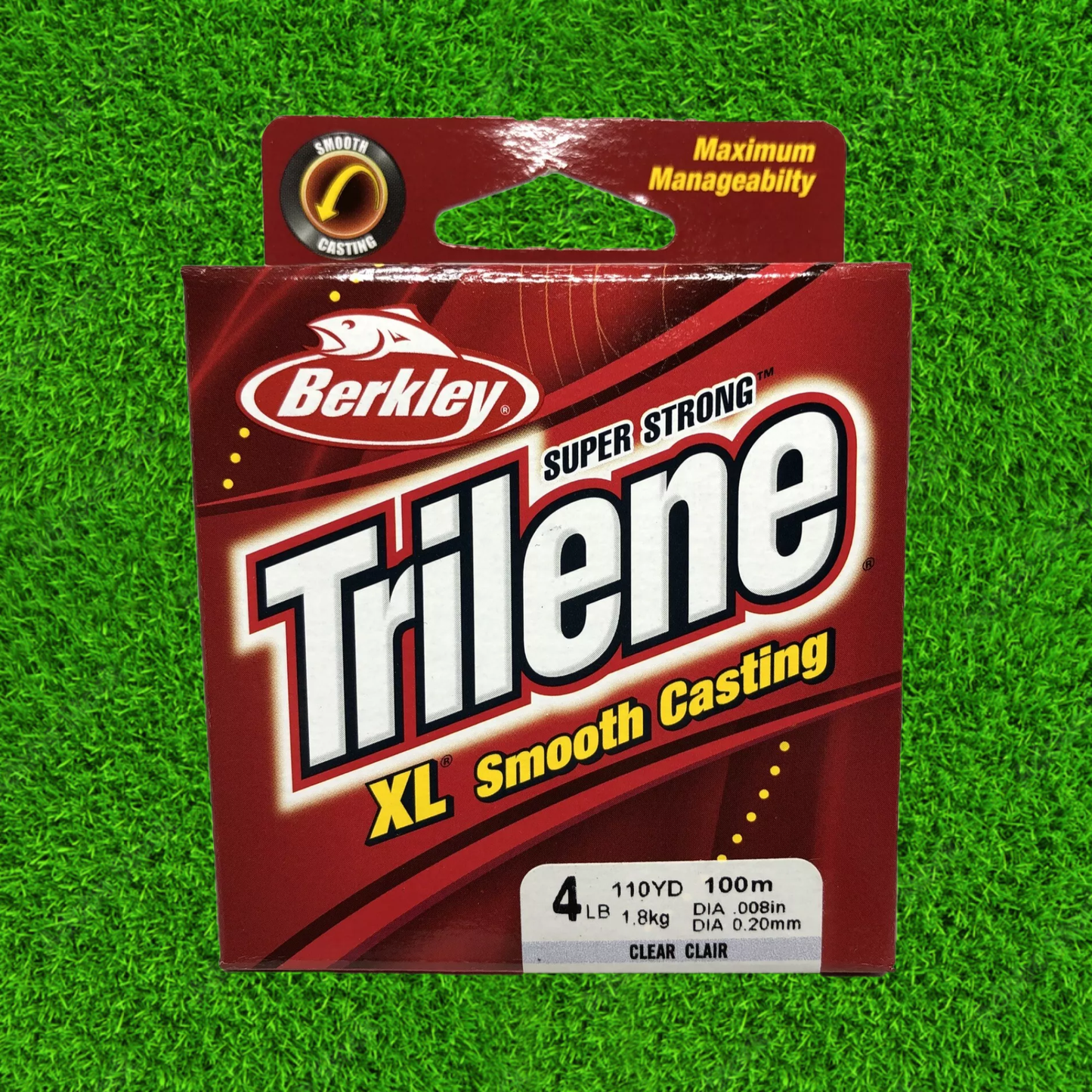 Berkley Trilene Fishing Line XL Smooth Casting 4lb Test Strong Clear 110 Yards