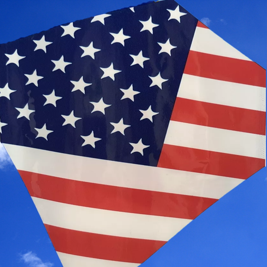 American Flag Kite 22.6 Inch Tall